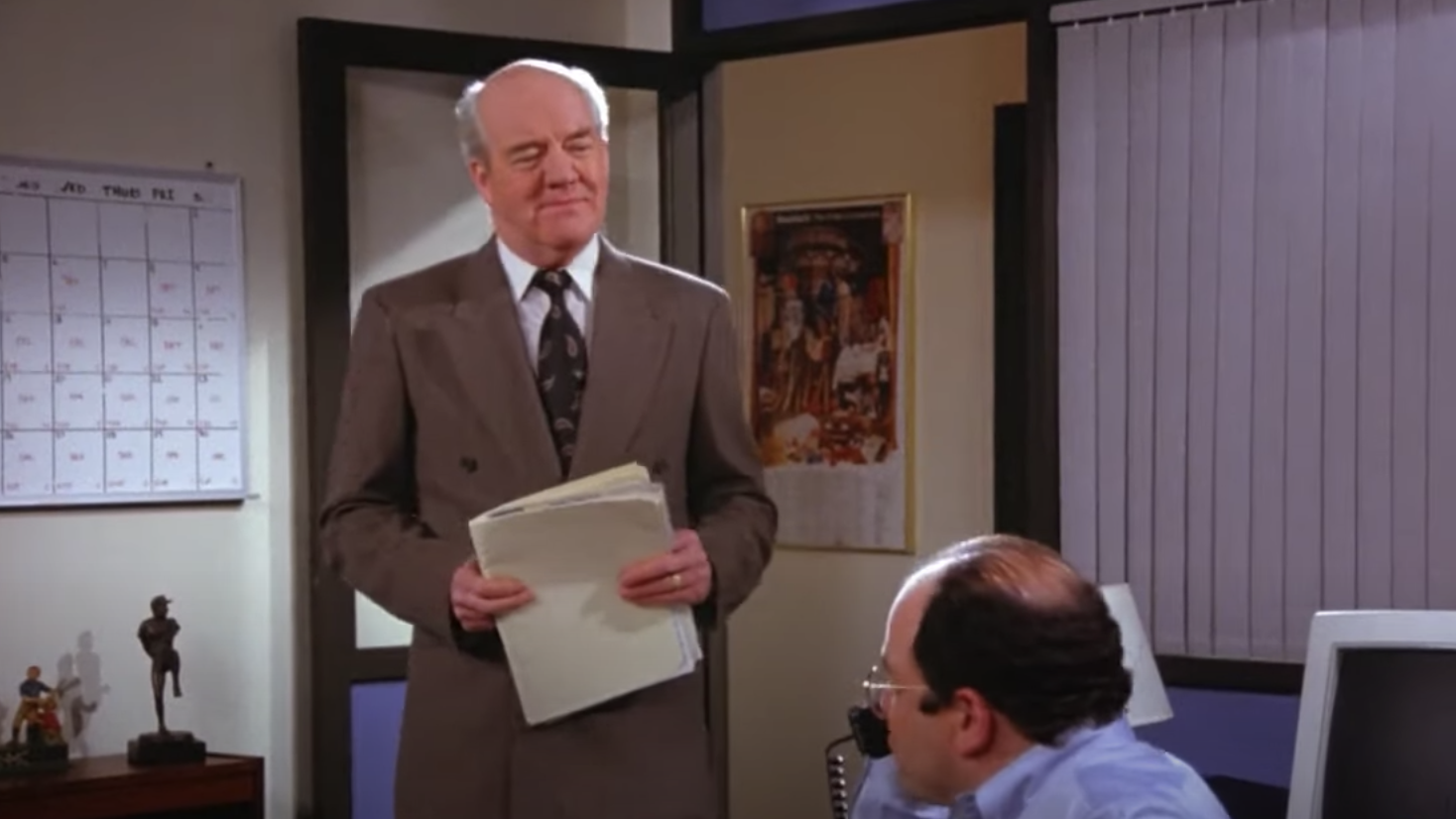 Richard Herd, a Baffled Boss on 'Seinfeld,' Is Dead at 87 - The